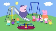 Opa (Mitte) hat auf dem Spielplatz einiges gelernt, vor allem aber: Man darf nie die Regeln ändern.