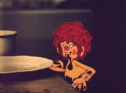 Pumuckl ist immer zu neuen Scherzen aufgelegt.