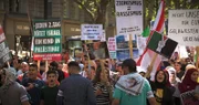 Berlin: eine Anti-Israel-Demonstration am Al-Quds-Tag.