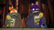 v.li.: Michelangelo, Donatello