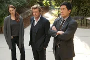 Ermitteln in einem neuen Fall: Grace (Amanda Righetti, l.), Patrick (Simon Baker, M.) und Kimball (Tim Kang, r.) ...