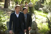 Versuchen, den Mord am Sohn eines Mafiabosses aufzuklären: Patrick (Simon Baker, l.) und Kimball (Tim Kang, r.) ...