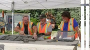 L - R: Terry Matheson, Charles Barkhouse, Rick Lagina