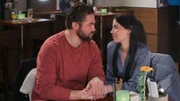 Bambi (Ben Heinrich) und Sina (Valea Scalabrino) versprechen sich, zu vergeben und zu vergessen.