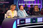 (v.l.n.r.) Mirja Boes; Axel Stein; Lisa Feller