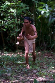 Die Boten des Aztekenreiches sind perfekt organisierte Stafettenläufer. So können Nachrichten an einem Tag mehrere Hunderte Kilometer weit reisen.