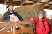 Anna Lena Dörr (li.) mit Florian Weber.