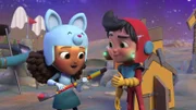 l-r: Ella, Slippy