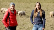 Anna Lena Dörr (li.) mit Annika Schuh (re.).
