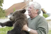 Bärenvater Vaclav mit Bärenmann Ben.