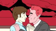 v.li.: Mark, Callie als Dick