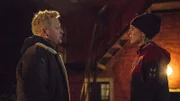 Storm Nielsen passt Ellen nach dem Joggen ab.