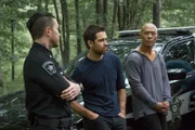 Tom Pelphrey als Kurt Bunker, Antony Starr als Lucas Hood, Hoon Lee als Job