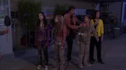 v.li.: Carly Shay (Miranda Cosgrove), Sam Puckett (Jennette McCurdy), Spencer Shay (Jerry Trainor), Freddie Benson (Nathan Kress), Marissa Benson (Mary Scheer)