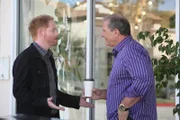 L-R: Mitchell Pritchett (Jesse Tyler Ferguson), Jay Pritchett (Ed O'Neill)