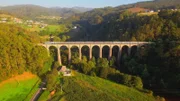 Auf der Reise nach Bilbao passiert der Zug 18 Brücken.