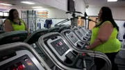 Ashley Bernard at the gym.