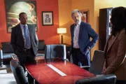 (v.l.n.r.) Leon Vance (Rocky Carroll); Alden Parker (Gary Cole); Jessica Knight (Katrina Law)
