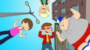Boyz 12 (Snot, l.; Toshi, oben; Steve, m.; Barry, r.)