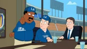 Cleveland verfolgt seinen Lebenstraum, ein Major League Baseball Scout zu werden, aber er rekrutiert erfolglos David Ortiz, Jimmy Rollins und Joey Votto