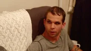 Jeremiah Raber wearing eyeshadow.