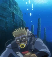 Auf der Insel Komi-jima sind dank verschiedener Mythen viele Schatzsucher unterwegs, von denen Conan und seine Gruppe auch einige kennenlernen. Doch dann kommt einer der Goldjäger auf mysteriöse Weise ums Leben.