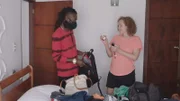 Ellie and Victor pack up their belongings