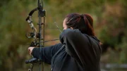 Raquell Pantila with bow.
