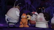 Garfield trifft sich mit den Rebellen.