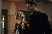 L-R: Teresa Palmer as Diana Bishop and Matthew Goode as Matthew Clairmont