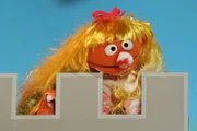 Ernie als "Rapunzel"
