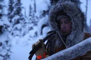 Closeup Scott Nelson setting trap