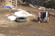 The Brown Family leaves North Star Ranch to meet their newest family member.