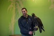 Elias with Golden Eagle