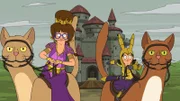 Ist ein Treffen mit Tante Gayle (l.) wirklich besser als Hausarrest? Louise (r.) glaubt es zunächst noch ...