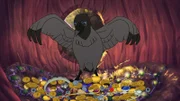 Krähe Kiki ist stolz auf ihre glitzernde Beute, die sie gegen Futter eintauschen kann. Doch genau genommen gehören diese Gegenstände gar nicht ihr.