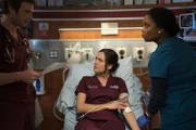 Nick Gehlfuss als Dr. Will Halstead, Torrey DeVitto als Dr. Natalie Manning, Marlyne Barrett als Maggie Lockwood