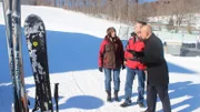 Anthony speaks to Jim and Joyce about the importance of marketing their hotel to the day skiers at Bromley Mountain, as seen on Travel Channel's Hotel Impossible.