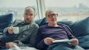 v.li.: Günter Tichy (Aleksandar Petrovic), Pius Sund (Simon Schwarz)