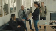 Michael Naseband (2.v.l.); Daniela Stamm (3.v.l.); Philipp Stehler (r.)