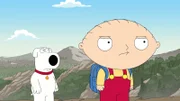 Brian Griffin (l.); Stewie Griffin (r.)