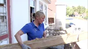 Daniela packt mit an