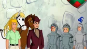 Bibi, Tina und Alex sind nun die Ritterjugend und wollen sich mit Graf Falko und Frau Martin im Turnier messen.