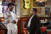 Franco (Jermaine Fowler, l.); Zale (Reggie De Leon)
