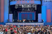Bühnenshow beim „Marsch für Jesus“ in São Paulo, Brasilien
