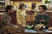 (v.l.n.r.) Al (Adhir Kalyan); Hazel (Farrah Mackenzie); Riley (Parker Young)