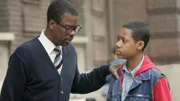 v.li.: Mr. Abbott (Chris Rock), Chris (Tyler James Williams)