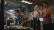(v.l.n.r.) Ernie Malik (Jason Antoon); Kate Whistler (Tori Anderson); Kai Holman (Alex Tarrant)