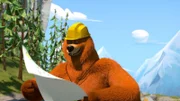 Grizzy hat einen Plan: Er will die Bärendame mit einem selbstgebauten architektonischen Meisterwerk beeindrucken. Doch natürlich versuchen die Lemminge, seinen Plan zu durchkreuzen.  +++