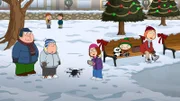 (v.l.n.r.) Peter Griffin; Chris Griffin; Meg Griffin; Stewie Griffin; Lois Griffin